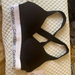 Calvin Klein modern cotton lift bralette